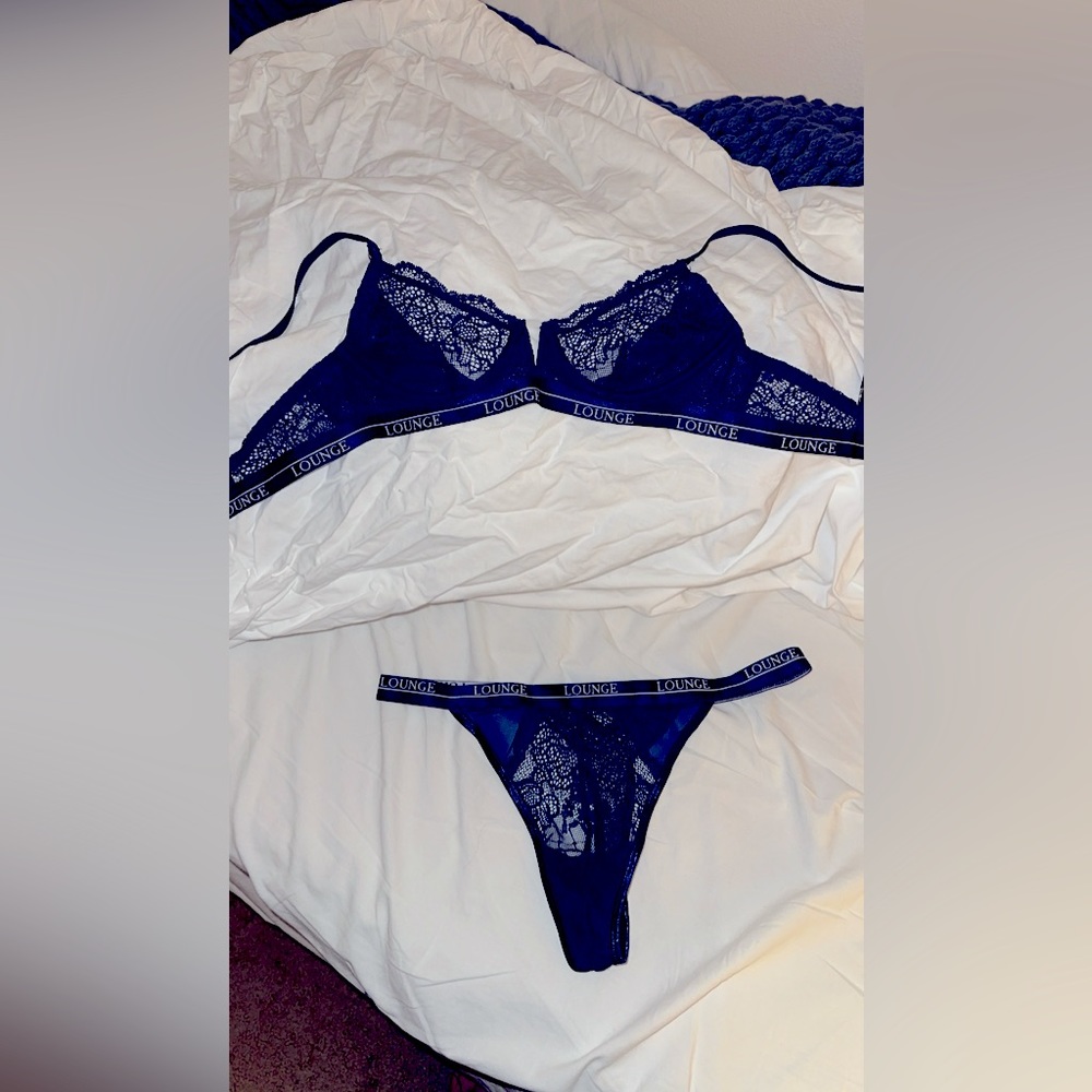Lounge Underwear bra and panty set